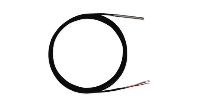 Prosensor PT100 Temperature Probe, 4mm Dia, 100mm Long, 3 Wire, Class A +105°C Max | SL4100-1M