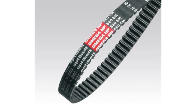 OPTIBELT 550 5MHP 25 Timing Belt 110 Teeth, 550 mm Length, 25 mm Width | 550 5MHP 25