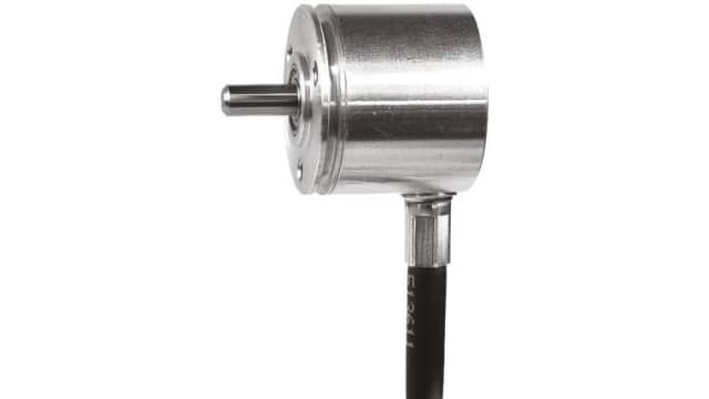 Baumer BTIV Series Optical Incremental Encoder, 1024 ppr, HTL/Push Pull Signal, Solid Type, 4mm Shaft | BTIV 24S 16.24K 1024 G4 5