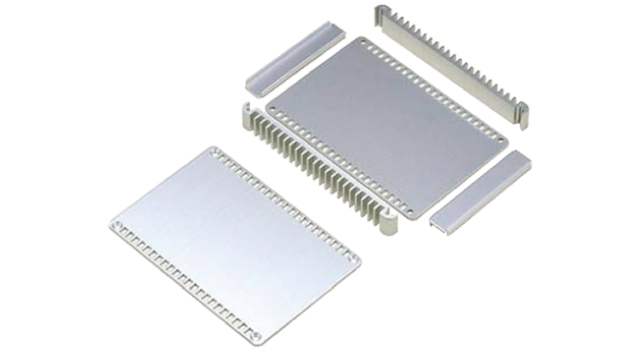 Takachi Electric Industrial HIT Silver Aluminium Enclosure 50 mm, 130 mm, 130 mm | HIT13-5-13SS