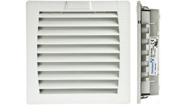 Pfannenberg Fan Filter for 127 x 127mm Fans, Fabric Filter, 145 x 145mm | 11920001055