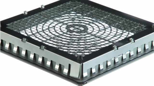 Pfannenberg Fan Filter for 223 x 223mm Fans, Fabric Filter, 252 x 252mm | 11740003055