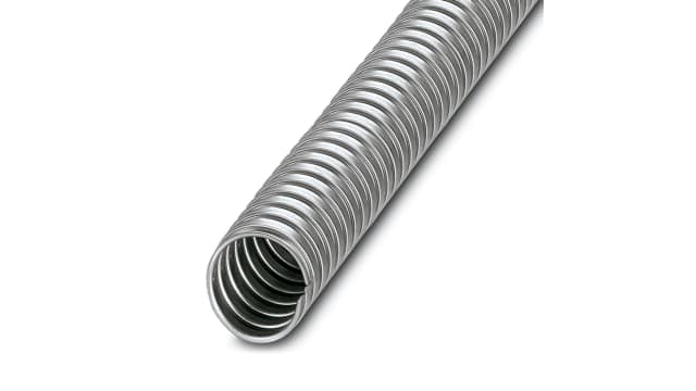 Phoenix Contact 10 m Silver Cable Cover in Steel, 23 mm ID | 3240866