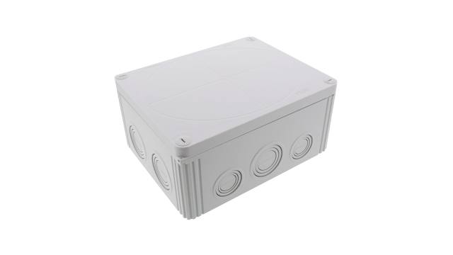 WISKA COMBI 1610 Series Black RAL 9001 Polycarbonate Junction Box, IP67, IP66, 200 mm, 160 mm 94 mm | COMBI 1610 WH