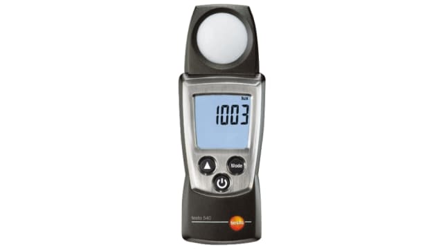 Testo 540 Light Meter, 0lx to 99999 lx, ±3 % | 0560 0540