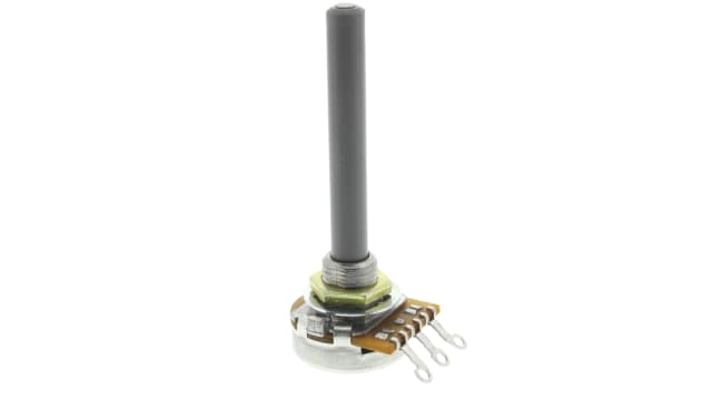 TE Connectivity 23 2.2kΩ Rotary Potentiometer 1-Gang Panel Mount, 1624127-2 | 1624127-2
