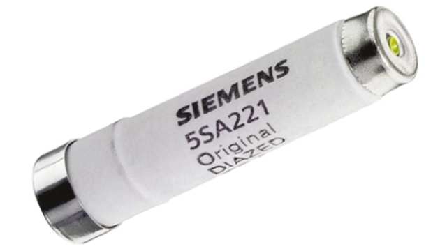 Siemens 4 A D02 Diazed Fuse, E16 Thread Size, 500 V ac | 5SA221