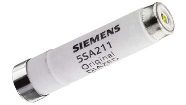 Siemens 2 A D02 Diazed Fuse, E16 Thread Size, 500 V ac | 5SA211