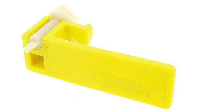 Eaton Rail Mount Fuse Holder Red Spot Pad lockable Insert | RS20LOCK