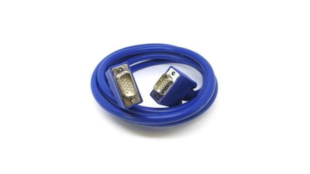 Van Damme Male VGA to Male VGA Cable, 2 m Blue | 104-234-202