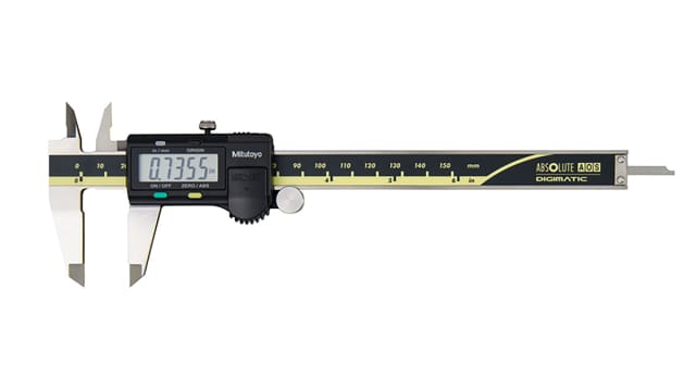 Mitutoyo Caliper 150 mm 0.01 mm Resolution Digital, Imperial, Metric | 500-171-30