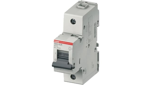 ABB 24V DIN Rail Shunt Trip for use with S800N, S800HV, S800U Series, S800S, S800C, S800PV, S800B | 2CCS800900R0191  S800-SOR24
