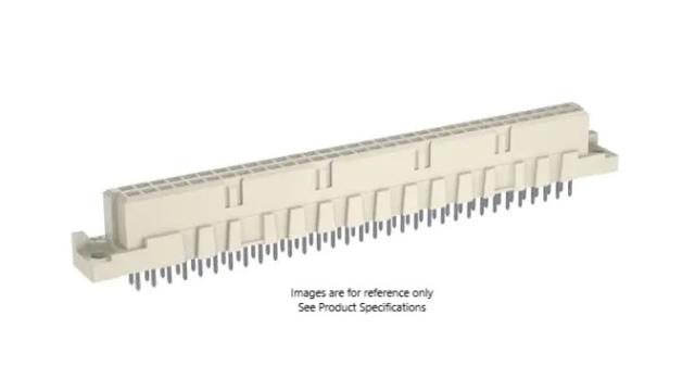 ERNI STVB 64 Way 2.54 mm Pitch, Type Through Hole, Type Type B, Type Solder Class Class C2, 2 Row Female, Vertical DIN | 284166 / 284166-E