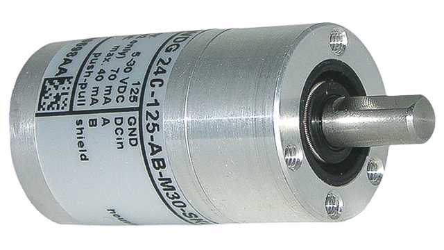 Wachendorff Incremental Incremental Encoder, 64 ppr, HTL Inverted Signal, Solid Type, 6mm Shaft | 24A643MK7