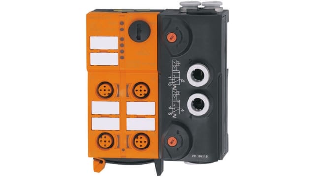 ifm electronic 2 x 3/2 Pneumatic Solenoid Valve - Pilot/Spring AS-Interface Airbox Series 31.6V dc | AC5228