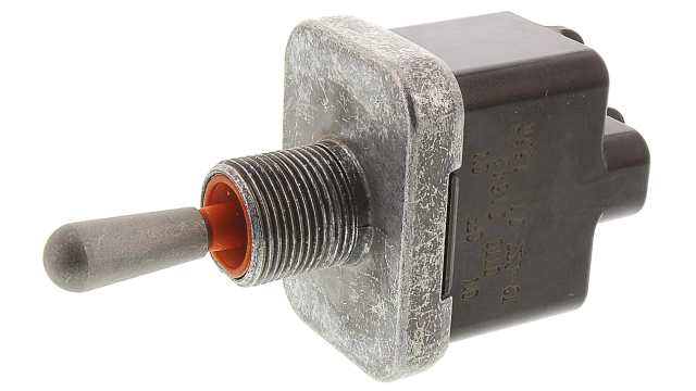 Otto Toggle Switch, Panel Mount, On-Off-On, DPDT, Screw Terminal | T9-CS2-21