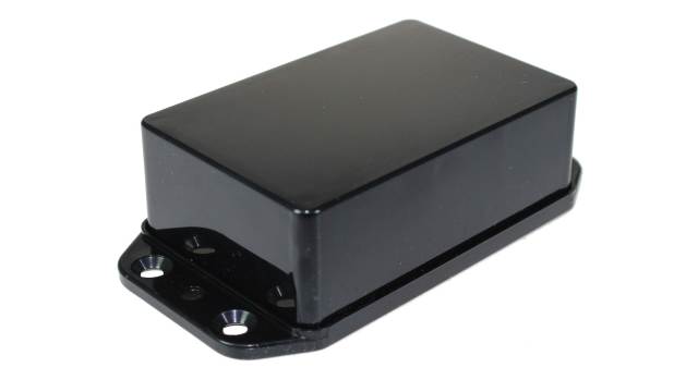 CAMDENBOSS 2000 Series Black Black Lid ABS Enclosure, IP65 Flanged 27 mm, 95 mm, 50 mm | BIM2000/IP-BLK