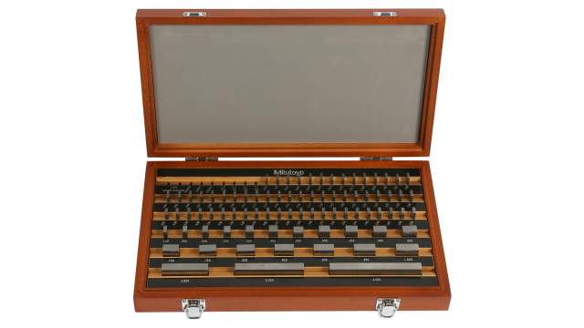 Mitutoyo Gauge Block Set Steel Imperial, 81 piece | 516-903-11