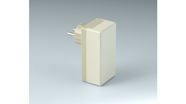 OKW Grey ABS Plug Case, IP40 40 mm, 100 mm, 50 mm | A9011665