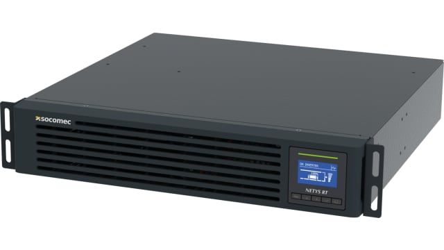Socomec 110 → 300V Input Rack Mount, Stand Alone UPS, 2000VA (2kW), NRT4-U020B | NRT4-U020B