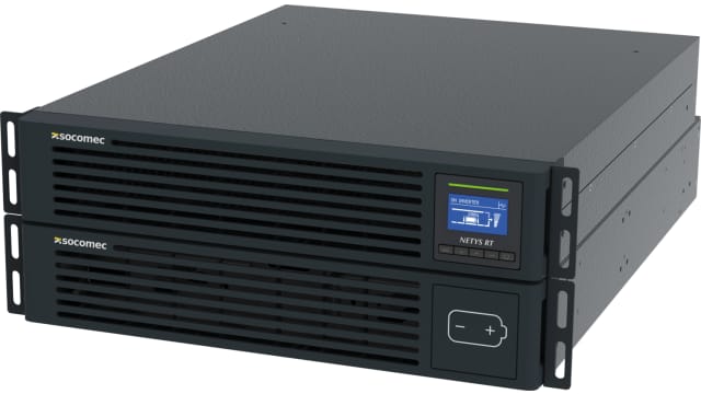 Socomec 110 → 276V Input Rack Mount, Stand Alone UPS, 5000VA (5kW), NRT4-050K | NRT4-050K