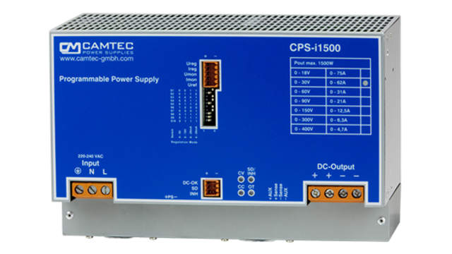 Programmable Power Supply 0-400V 0-4,7A | CPS-i1500.400