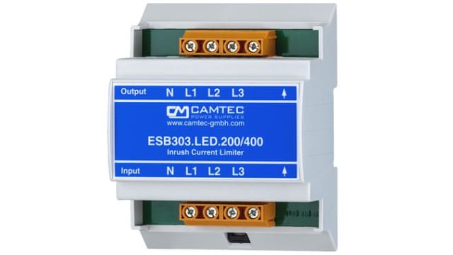 Camtec Power Supply Accessory, ESB303 Series | ESB303.LED.200/400VAC