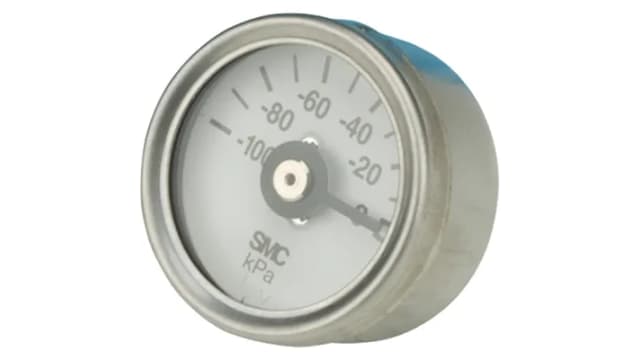SMC GZ43-K-01  Vacuum Manometer With 1 Pressure Port/s, Max Pressure Measurement 0 kPa | GZ43-K-01