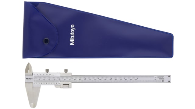 Mitutoyo Caliper 180 mm 0.02 mm Resolution Vernier, Imperial, Metric | 532-120
