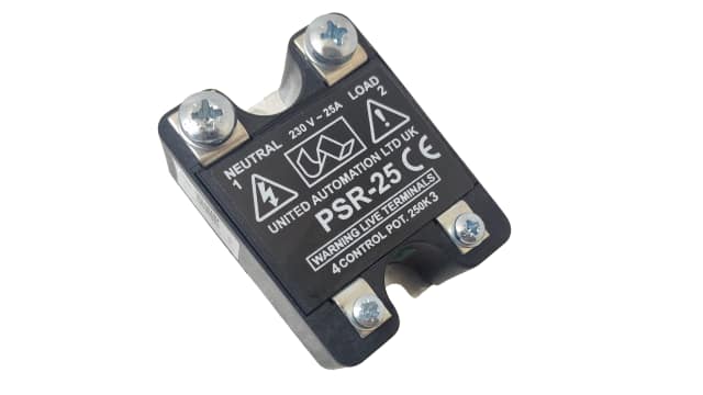 United Automation PSR-25, Phase Angle Power Control Module, 25 A 250 A | PSR-25