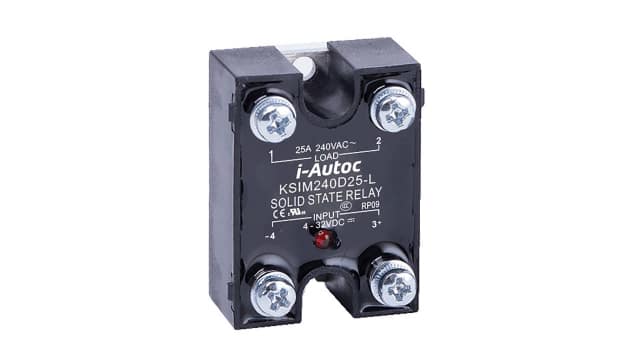 i-Autoc Solid State Relay, 16 A Load, Panel Mount, 440 V ac Load, 32 V dc Control | KSIM380D16-L