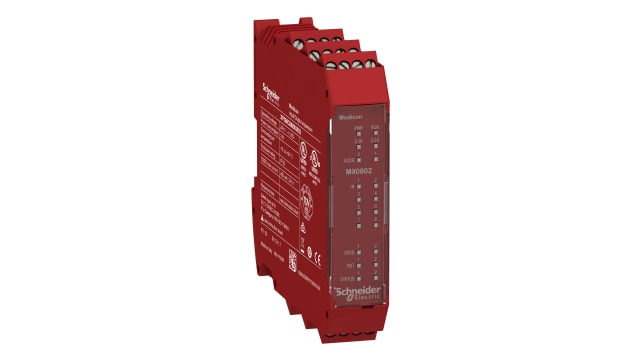 Schneider Electric XPSMCM Series Input/Output Module, 10 Inputs, 8 Outputs, 24 V | XPSMCMMX0802