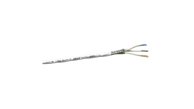 TE Connectivity White 0.33 mm² Hook Up Wire, 22 AWG, 19 / 34 AWG, 100m, ETFE Insulation, M27500-22SB3T23 | M27500-22SB3T23
