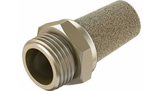 Festo AMTE Bronze, Brass Pneumatic Silencer 10 bar Threaded G | AMTE-M-LH-G12