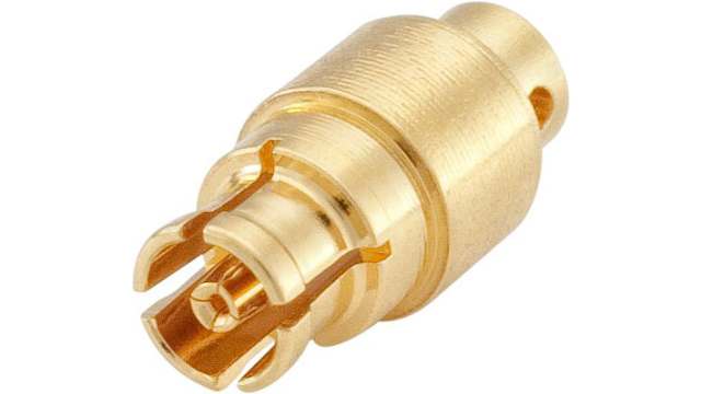 Rosenberger Mini-SMP Series Cable Female SMP, 50 Ω, Straight Body Crimp | 18K101-270L5
