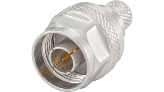 Rosenberger N Series Cable Male N Connector, 50 Ω, Straight Body Crimp | 53S101-117N5