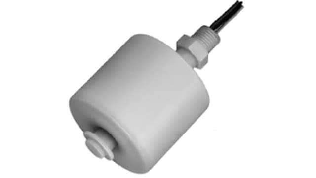 Gems Sensors LS-1900TFE Series Vertical Float Switch, 610 mm Cable, SPDT NO | 133299