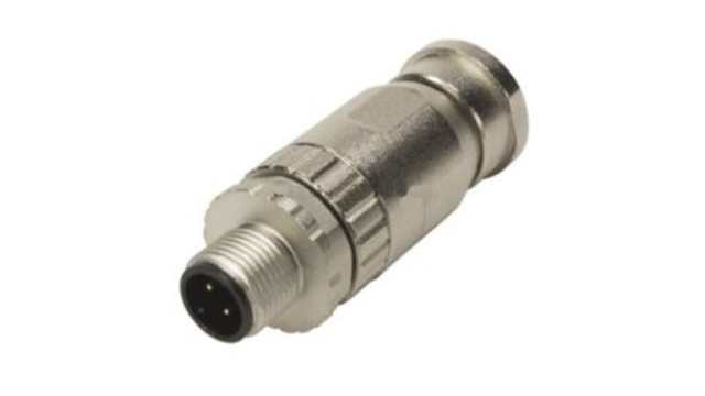 HARTING Circular Connector, 4 Contacts, Cable, M8 Connector, Plug, Male, IP67, M8 Series | 21023691401