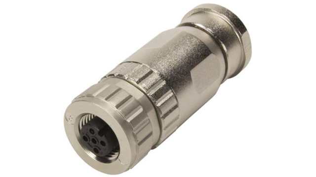 HARTING Circular Connector, 4 Contacts, Cable, M12 Connector, Socket, Female, IP67, M12 Series | 21033892402