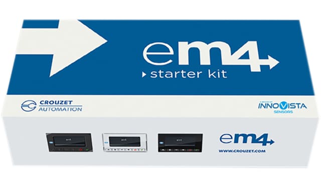 Crouzet em4 Series PLC CPU Starter Kit, PWM, Relay Output, 12 (Digital/Analogue), 4 (Digital)-Input, Analogue, Digital | 88981136