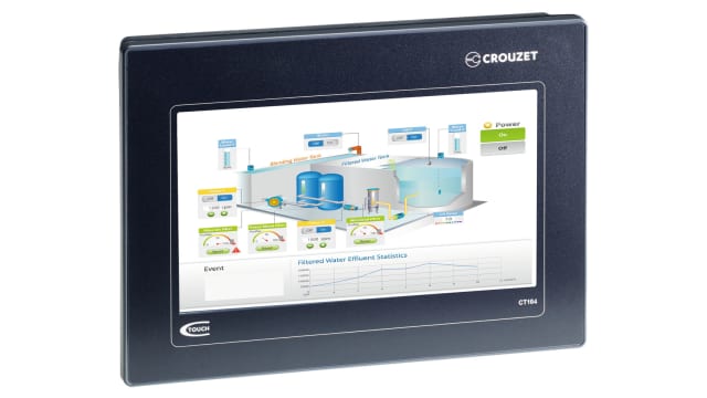 Crouzet em4, Millenium 3 Series Touch Screen HMI - 4.3 in, TFT LCD Display, 480 x 272 pixel | 88970524