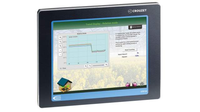 Crouzet em4, Millenium 3 Series Touch Screen HMI - 246.38 mm, LCD Display, 1024 x 768 pixel | 88970577