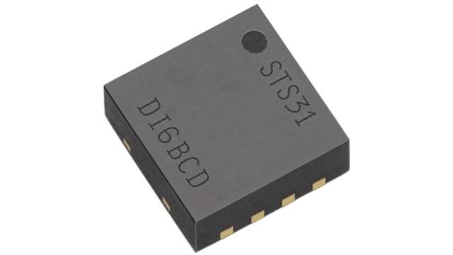 Sensirion Temperature & Humidity Sensor, Digital Output, Surface Mount, Serial-I2C, ±0.3°C, 8 Pins | STS31-DIS-2.5kS