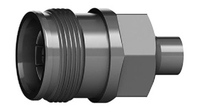 Telegartner 4.3-10 Series Cable Female 4.3/10 Connector, 50 Ω, Straight Body Crimp | J01441A0007