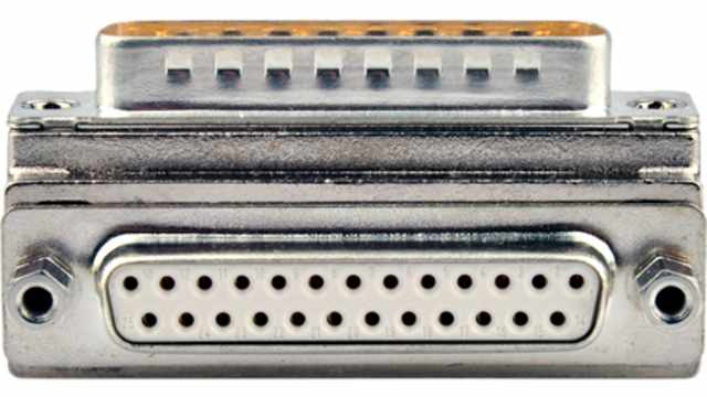 FCT from Molex D-Sub Adapter 25-Way D-Sub to Male Male 25 Way D-Sub Female Female | FAW3PSG1U / 1731140014