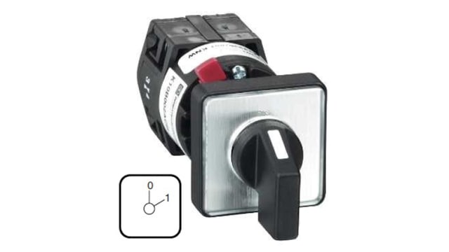 Schneider Electric, SPST 2 Position 45° Rotary Cam Switch, 690V ac | K1A001ACH