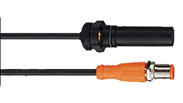ifm electronic Hall Effect Sensor Cable, PNP Output, Barrel Body, 30 V dc 3 V | MX5050