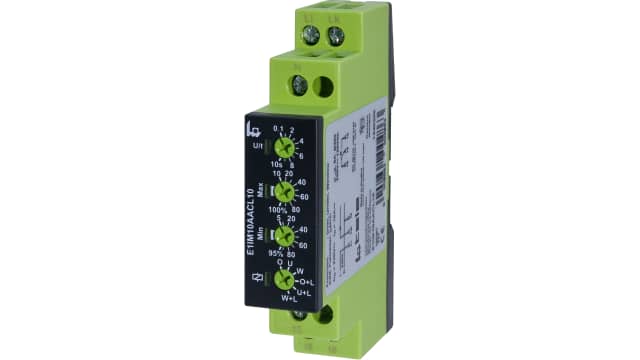 Tele Current Monitoring Relay, 1 Phase, SPDT, DIN Rail | E1IM10AACL10 230V AC