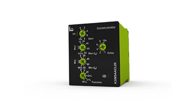 Tele Current Monitoring Relay, 1 Phase, DPDT, DIN Rail | K3IM5AACL20 230VAC