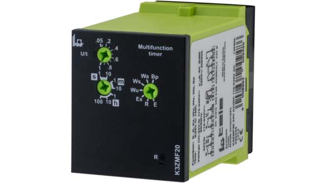 Tele K3ZMF20 Series Plug In Timer Relay, 110 → 240 V ac, 24V ac/dc, 2-Contact, 1 s → 100h | K3ZMF20 24V AC/DC 110-240VAC